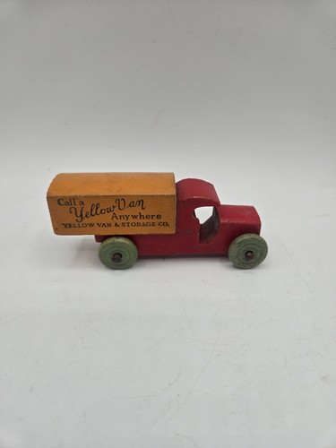 Vintage yellow van storage - yellow,