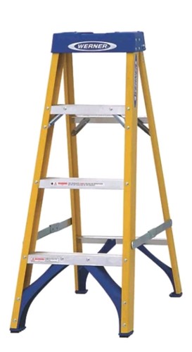 Fibreglass 12m step ladder 4 - fibreglass,