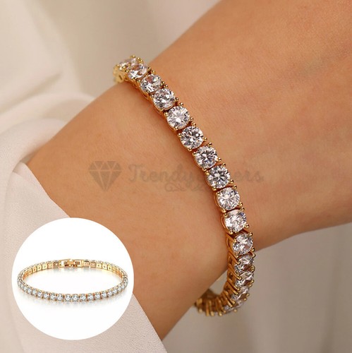 Pure 18ct gold plated 4mm - plated,