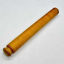 VINTAGE WOODEN BAKERS ROLLING PIN PASTRY CAKE ICING DOUGH ROLLER