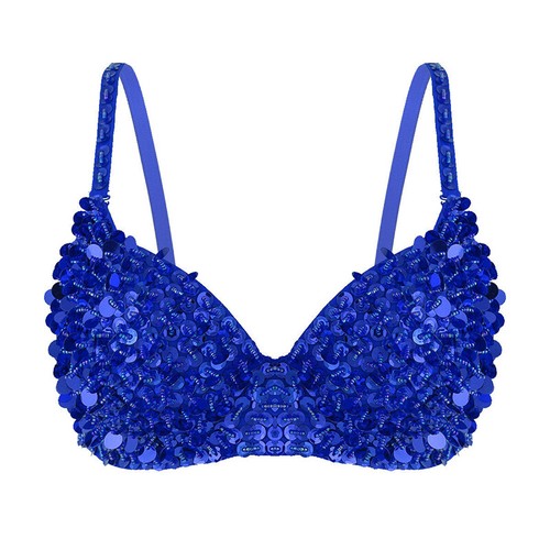 Women sequin bra sparkle - women's,