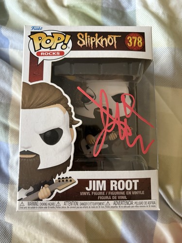 Signed jim root slipknot - jim,