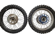 YAMAHA YZ 125 2001 SET PAIR RIM WHEELS 21 " FRONT 19 " REAR