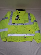 Hi Vis Viz Bomber Jacket High