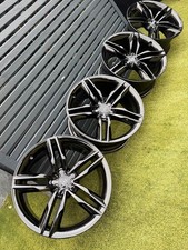 Genuine AUDI A5 S5 8T S-LINE 19" Gloss Black Alloy Wheels - 8.5J ET32 8T0601025H