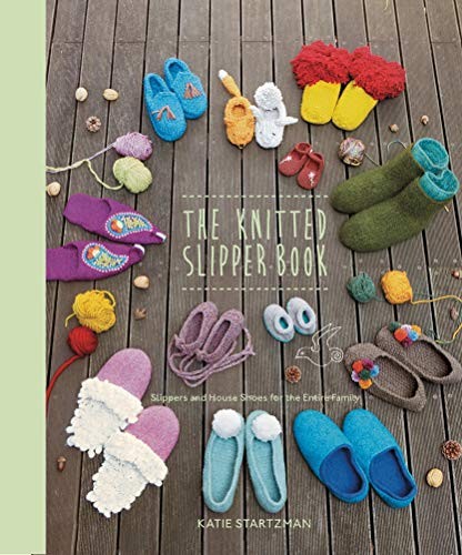 The knitted slipper book - knitted, by