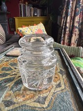 Vintage old cut - cut, lidded