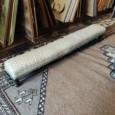 Antique Upholstered Long