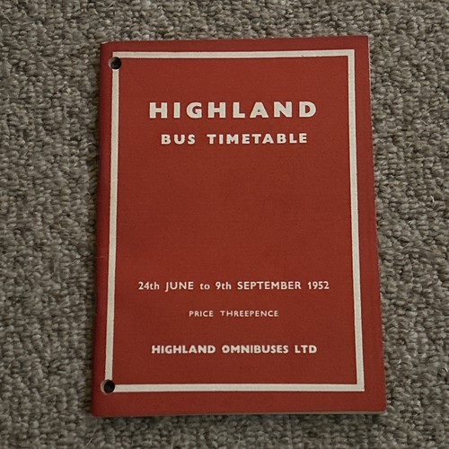 Highland omnibuses ltd bus - highland,