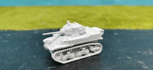 Stuart tank unpainted - m3,