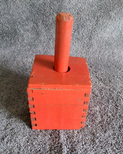 Antique wooden butter - wooden, mold