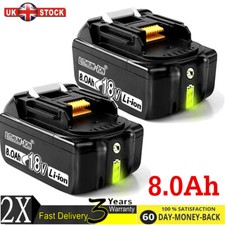 2x 18V 8.0Ah LXT Lithium