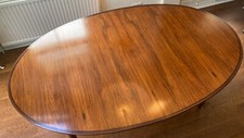 Danish Rosewood Mid Century Extending Dining Table by Arne Vodder