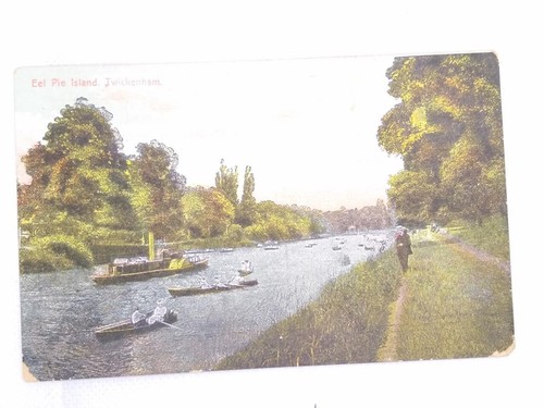 Postcard eel pie island - postcard:,