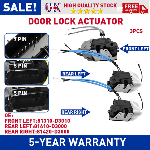 Door lock actuator - actuator, hyundai