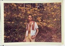 Handsome Man Open Shirt Hairy