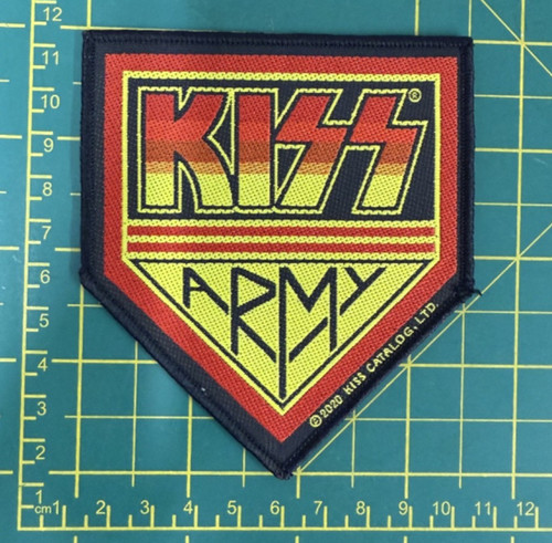 Kiss army black - army, border