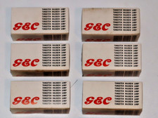 6 x GEC capsule M/32 GY6.35