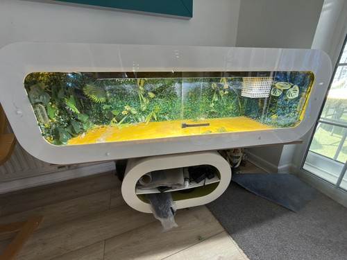 Designer oval vivarium - designer,