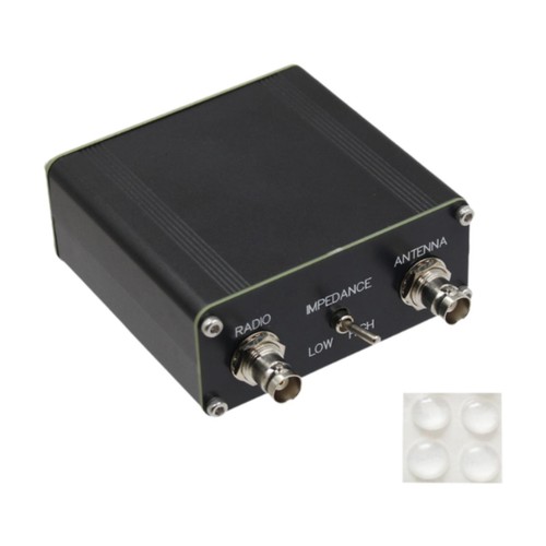 Aluminum alloy aerial tuner - aluminum, 5w