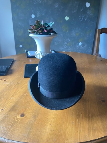 Vintage bowler hat mens - bowler,