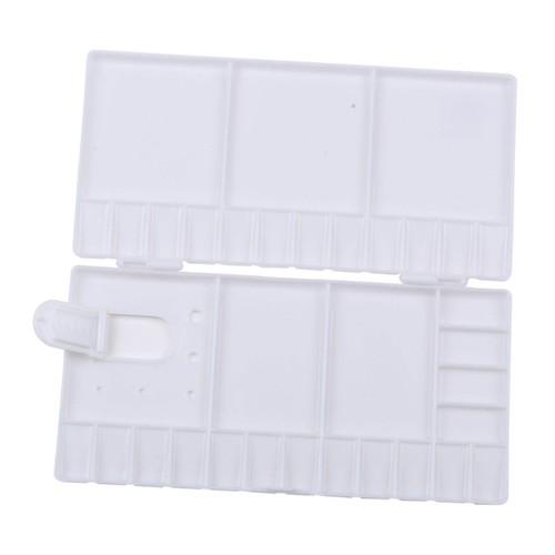 Empty watercolor palette box - empty,