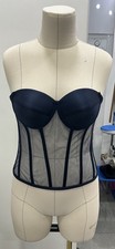 Navy, Sweetheart Neckline