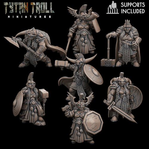Female dwarf miniature - female,