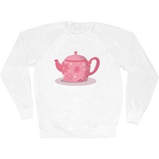 'Funky Teapot' Adult Sweatshirt / Sweater / Jumper (SW053223)