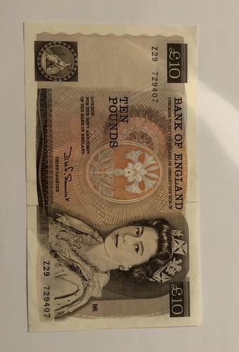 Bank england ten - bank, pound