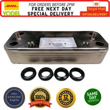 IDEAL LOGIC COMBI 24 & 30 PLATE HEAT EXCHANGER 177530 -FREE NEXT DAY DELIVERY