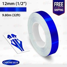 12mm PIN STRIPE Car Model Pinstriping Decals Adhesive TAPE Vinyl Stickers 1/2"