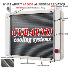 3 Rows Core Upgraded  Radiator Aluminium For Triumph STAG Engine Cooling