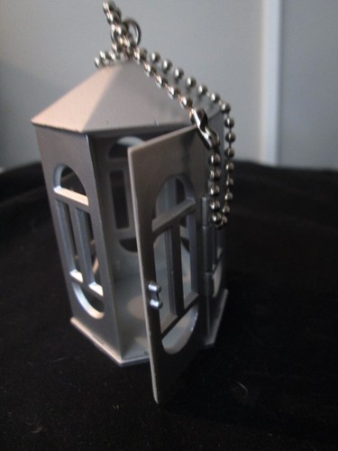 Plastic gazebo purse charm - purse,