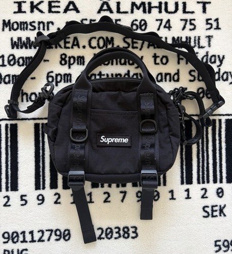 Supreme mini duffle bag black - supreme,