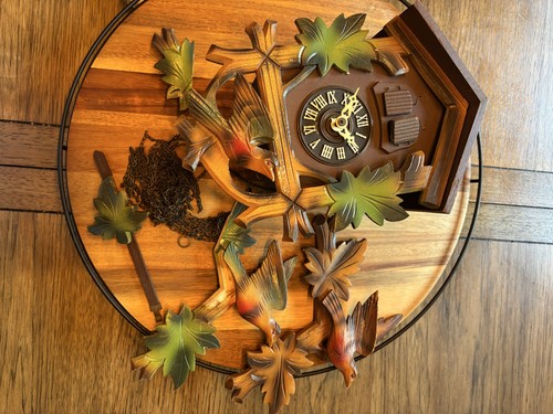 Vintage german cuckoo clock - german,