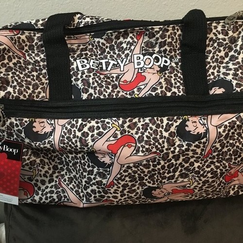 Betty boop leopard tote - leopard, bag