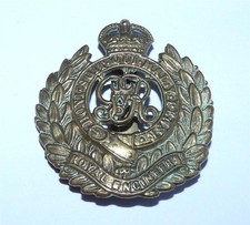 Ww1 royal engineers cap badge - royal,