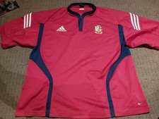 player Issue, Ben Kay British Lions Travel Presentation Rugby Shirt, Size 2XL