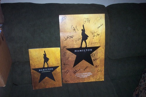Hamilton play poster program - hamilton,