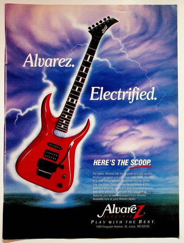 Alvarez dana scoop electric - alvarez,