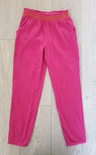 BNWOT M&S Girls Cotton Pull-on Crinkle Trousers Age 10-11 Years