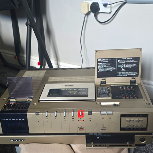 Vintage sony t7me betamax - sony, sl-t7me