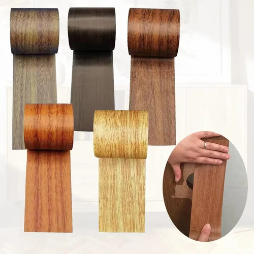 Wood grain repair tape self - repair,