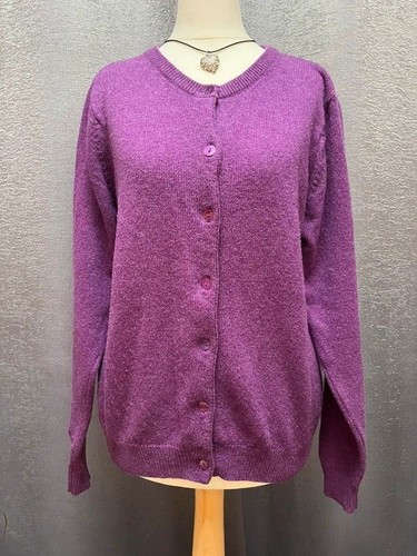 Ewm purple lambswool knit - lambswool,