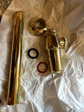 Samuel Heath 1 1/4" botttle trap Non lacquered brass finish