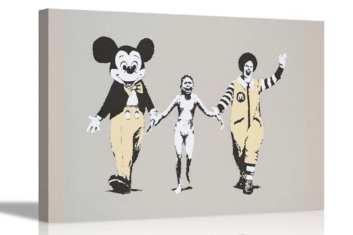 Napalm banksy canvas - banksy,