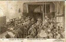 WWI France Church Service King