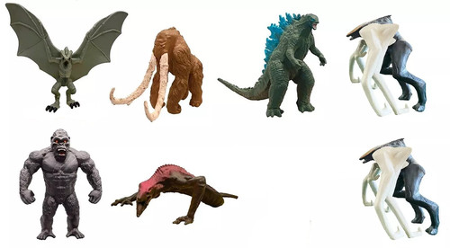Godzilla figure set - godzilla,