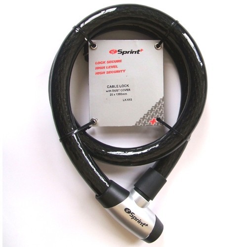 Heavy duty sprint cable lock - duty,